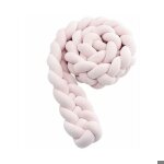 Tour de lit tressé 3m coleur de rose tour de lit bébé Tour de lit tressé 3m coleur de rose tour de lit bébé