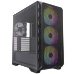 Tour midi montech air 903 max botier pc noir 4 ventilateurs led pr - installs