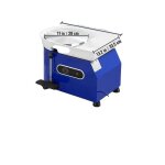 Tour de potier contr�le de vitesse r�glable contr�le par p�dale 450w 8kg bleu