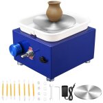 Tour de potier lectrique mini 30w 2000rpm avec bassin abs amovible plateau tournant 65cm / 12cm poterie ...