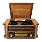 Tourne - disque evidence acoustics ea - pl400 - vinyle 33 / 45 / 78 60w pmpo radio fm cd cassette bluetooth ...