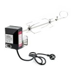 Tournebroche - inox - 82 cm - 10 kg - 220 - 240v - grillade uniforme