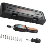 Tournevis dynamomtrique numrique 1 / 4 pouce pour lectricien cran lcd avec embouts et tui 265 - ...