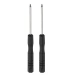 Tournevis sourcing map 2pcs t2 toile tte mini torx avec noir poigne pour montre lunettes lectronique ...