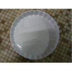 Tourtire porcelaine blanche 30cm