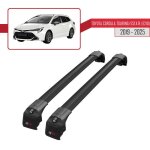 Barres de toit pour toyota corolla touring (e210) 2019 - 2026 ace - 2 railing porte - bagages de voiture ...
