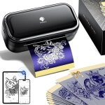Tp31 thermocopieur tatouageimprimante thermique de tatouage imprimante stencil tatouage avec 30 feuilles ...
