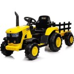 Tracteur �lectrique enfants 12v remorque amovible double moteur 35w voiture �lectrique 6 pneus avec t�l�comman ...