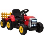 Tracteur électrique - homcom - avec remorque amovible - avec télécommande mp3 musique affichage lumières ... Tracteur électrique - homcom - avec remorque amovible - avec télécommande mp3 musique affichage lumières ...