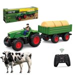 Tracteur rc - jouet tracteur radiocommand ds 3 / 4 / 5 ans 2 en 1