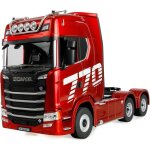 Tracteur tlcommand - svatv - scania 770 s - chelle 1:18 - rouge - 6x4 - tlcommande - pneus en caoutchouc ...