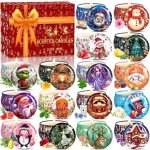 Trahoo - 16 pices coffret bougies parfumes cadeau bougie de noel soja cire bougie parfumes noel combustion ...