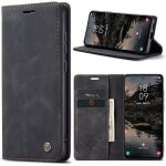 Trahoo - coque pour samsung galaxy s25 plus 5g premium housse cuir protection pochette rabat portefeuille ...