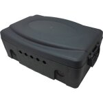 Trahoo - poly pool - pp2605 botier lectrique tanche d?extrieur noir - botier pour multiprise lectrique ...