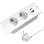 Trahoo - prise encastrable plan de travail avec pd20w multiprise encastrable plan de travail avec usb ... Trahoo - prise encastrable plan de travail avec pd20w multiprise encastrable plan de travail avec usb ...