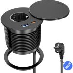 Trahoo - prise encastrable avec usb c pd 20w multiprise encastrable équipée dun couvercle prise escamotable ... Trahoo - prise encastrable avec usb c pd 20w multiprise encastrable équipée dun couvercle prise escamotable ...
