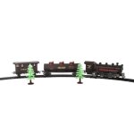 Train de nol lectrique 17 pices anim / musical  piles feeric lights & christmas