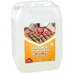 Traitement antimousses pour toitures et murs -