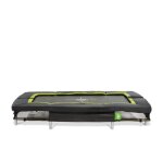 Exit silhouette trampoline sportive 153x214cm ? enterr� ? trampoline enterr�e ? rectangulaire ? noir