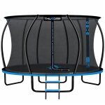 Trampoline thunder� ultra � 366 - 185cm 12ft pour enfants pack complet avec filet de s�curit� certification ...