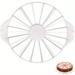 Trancheur de gteau polyvalent - diviseur de 14 / 16 portions parfait pour cheesecakes & ptisseries ...