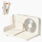 Trancheuse �lectrique 180 w - duoku - appareil de coupe avec lame de 170 mm vitesse ajustable de 60 � ...