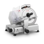Trancheuse à jambon saucisson multi usage universelle avec affûteur de lame diamètre 250 mm 0 / 8 mm ... Trancheuse à jambon saucisson multi usage universelle avec affûteur de lame diamètre 250 mm 0 / 8 mm ...