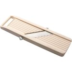 Trancheuse  mandoline japonaise bn - 1 avec trois lames interchangeables en acier inoxydable ivoire ...