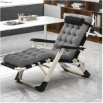 Transat bain de soleil chaise longue pliable - fauteuil de jardin - pour patio jardin plage - (178 x ...