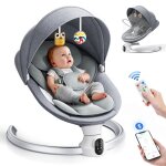 Transat bebe balancelle bebe electrique de la naissance à 6 moisavec télécommande et bluetooth pour se ... Transat bebe balancelle bebe electrique de la naissance à 6 moisavec télécommande et bluetooth pour se ...