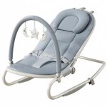 Transat b�b� evolutif bleu fixe ou balancelle avec jouets d�veil si�ge confortable et compact parfait ...