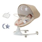 Transat bebe multifonctionnel magic zc balancelle bebe electrique bluetooth musique 0 - 24 mois max 15 ...