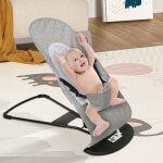 Transat bb pliable - mengda - transat volutif - pour bb de la naissance  18 kg - 3 positions dinclinaiso ...