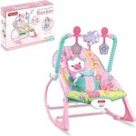 Transat musical pour bb - berceau rglable en hauteur - balancelle rose - convient de 6 mois  3 ans ...