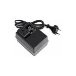 Transformateur 220v  110v 200w avec prise europenne pour une tension rduite.