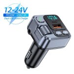 Transmetteur fm bluetooth 5. 1 pour voiture 30 w pd adaptateur de chargeur rapide usb lecteur de musique ... Transmetteur fm bluetooth 5. 1 pour voiture 30 w pd adaptateur de chargeur rapide usb lecteur de musique ...