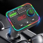 Transmetteur fm bluetooth voiture - aperil - allume cigare - charge rapide - bluetooth 5. 0 - mains libres ...