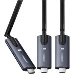 Transmetteur hdmi sans fil lemorele avec 2 r�cepteurs 1080p diffusion vid�o