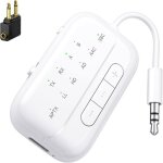 Transmetteur r�cepteur bluetooth 53 pour tv2 en 1 �metteur et r�cepteur adaptateurdual link aptx faible ...