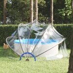 Transparent fibre de verre dme de piscine 440 x 220 cm