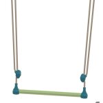 Trap�ze m�tal bleu / vert p�le trigano pour portique 1. 90 / 250 m.