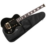 Traveler escape eg - 1 custom v2 gloss black guitare de voyage