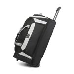 Travelz grand sac de voyage à roulettes 96 ltr - trolley sac de sport poignee - noir Travelz grand sac de voyage à roulettes 96 ltr - trolley sac de sport poignee - noir