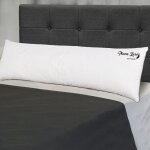 Traversin - sampur - soft plumes - 140x40 cm - garnissage en plume et duvet - confort ergonomique
