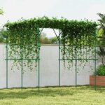 Treille - treillis treillis acier inoxydable 223x223cm support triangulaire plantes grimpantes rosiers ...