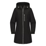 Trench - coat femme avec capuche mi - long grand taille veste coupe - vent imperméable couleur unie - ... Trench - coat femme avec capuche mi - long grand taille veste coupe - vent imperméable couleur unie - ...