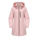 Trench - coat femme avec capuche mi - long grand taille veste coupe - vent impermable couleur unie - ...
