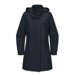 Trench - coat femme veste de pluie longue impermable avec capuche amovible coupe vent mi saison grande ...