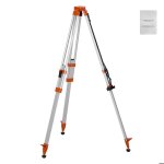 Trpied niveau laser - duoku - support filet 5 / 8 - 11 - hauteur rglable 1653 - 6555 pouces - trpied ...