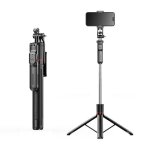 Tr�pied pour t�l�phone portable 180 cm perche � selfie avec t�l�commande amovible compatible avec iphone ...